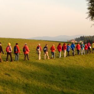 Meditative Pilgerwanderung