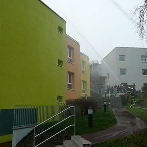 Feuerwehrübung im Kindergarten