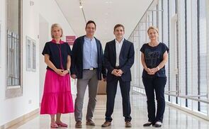 V. l.: Barbara Lanzerstorfer-Holzner, Klemens Hafner-Haller, Paul Plener, Silvia Breitwieser 