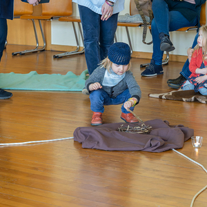 Karfreitagsfeier für Kinder im Pfarrheim