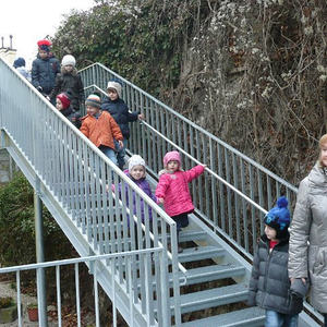 Feuerwehrübung im Kindergarten