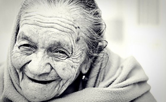 alte Frau